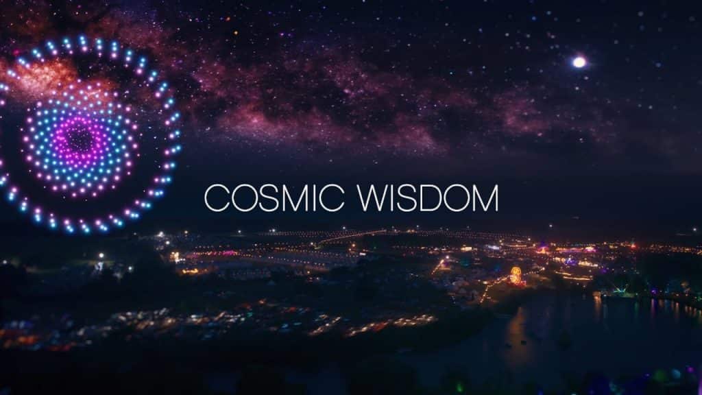 ‘Cosmic Wisdom’ | a drone show film in collaboration with The Alan Watts Org