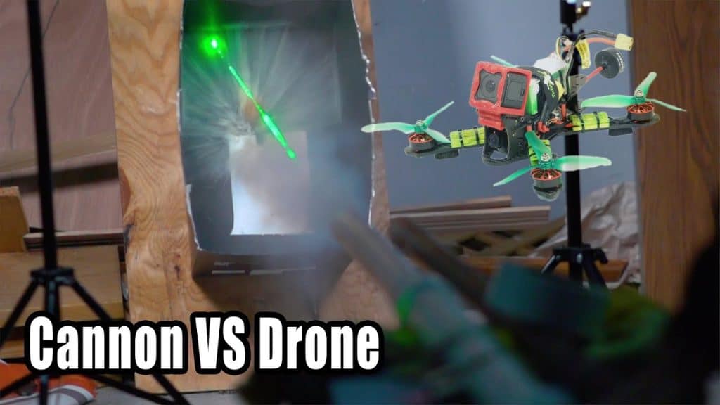 Testing Potato Cannons for Bringing Down Drones