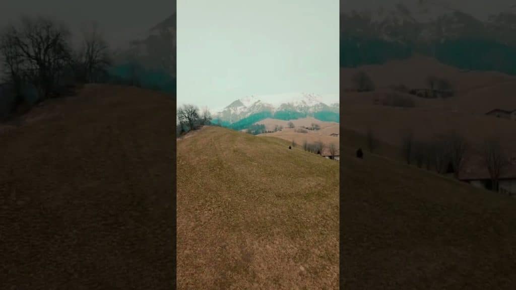 Riprese con il drone in Montagna đ„ #fpv #djiavata #fpvdrone