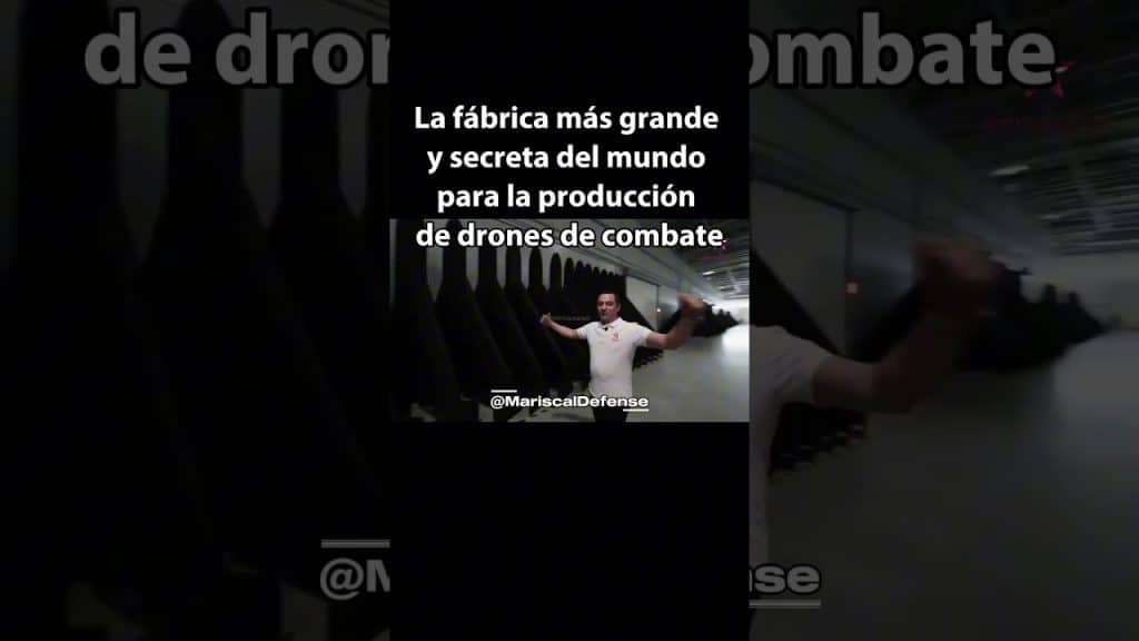 La fábrica más secreta del mundo para producción de drones de combate #AlwaysAlert #MariscalDefense