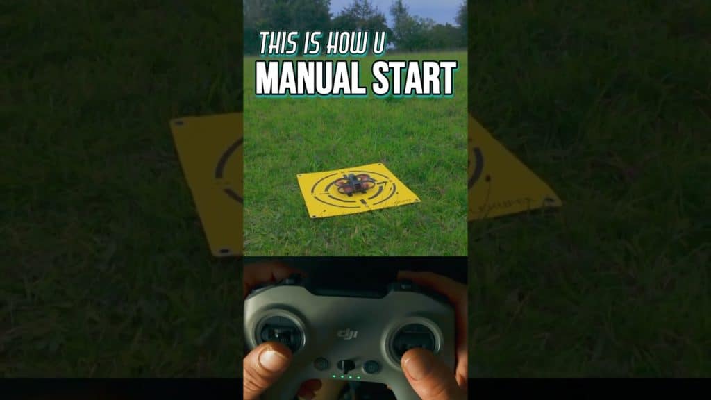 How To Start A Drone The Cool Way