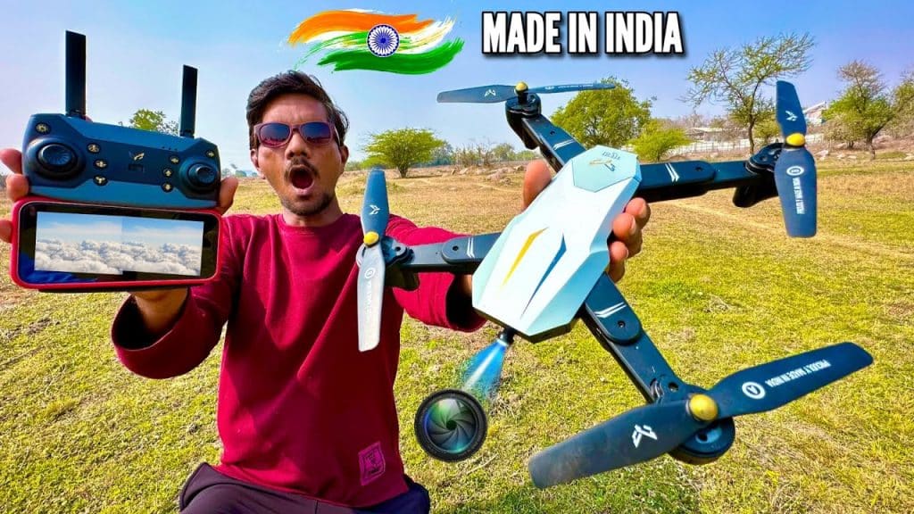RC Garuda Made in india Drone – Daddy Drones Unboxing & Testing - Chatpat toy tv