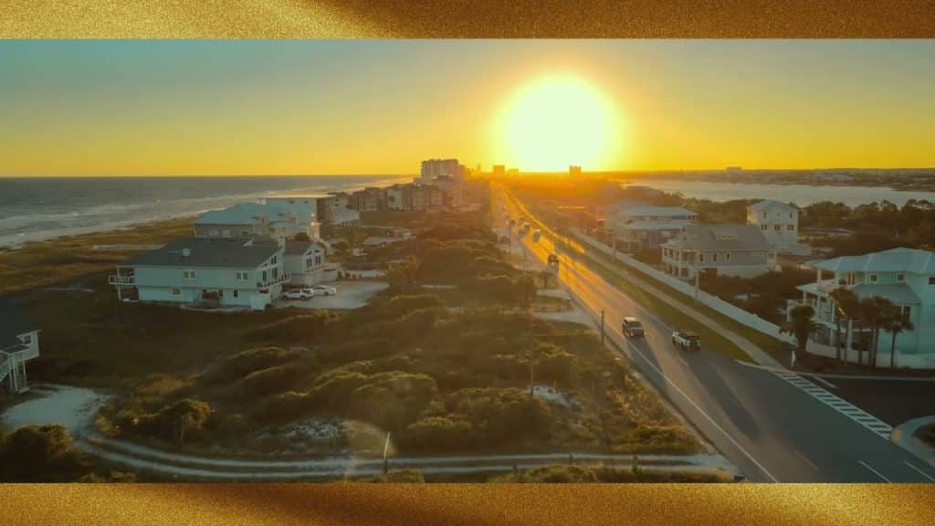 dron cinematográfico de Pch Latino Film studio