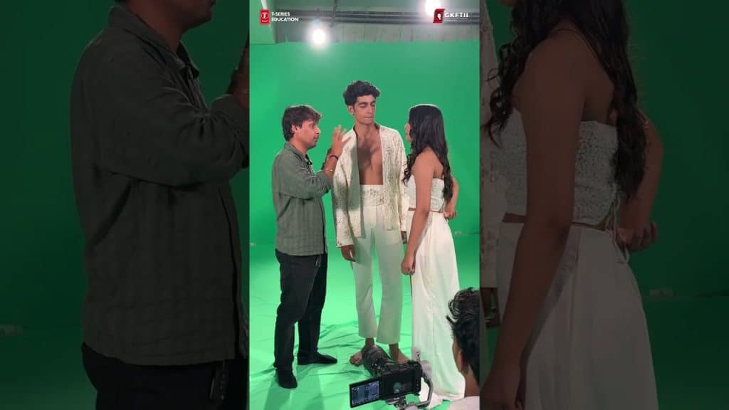 Music Video Chroma Setup — Student Cinematographers in Action | GKFTII